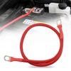 1.64 Ft Red 2 AWG Battery Cables Positive Negative Connectors for Motorcycle Automotive Boat with Terminals Retrofitting Wiring Harness