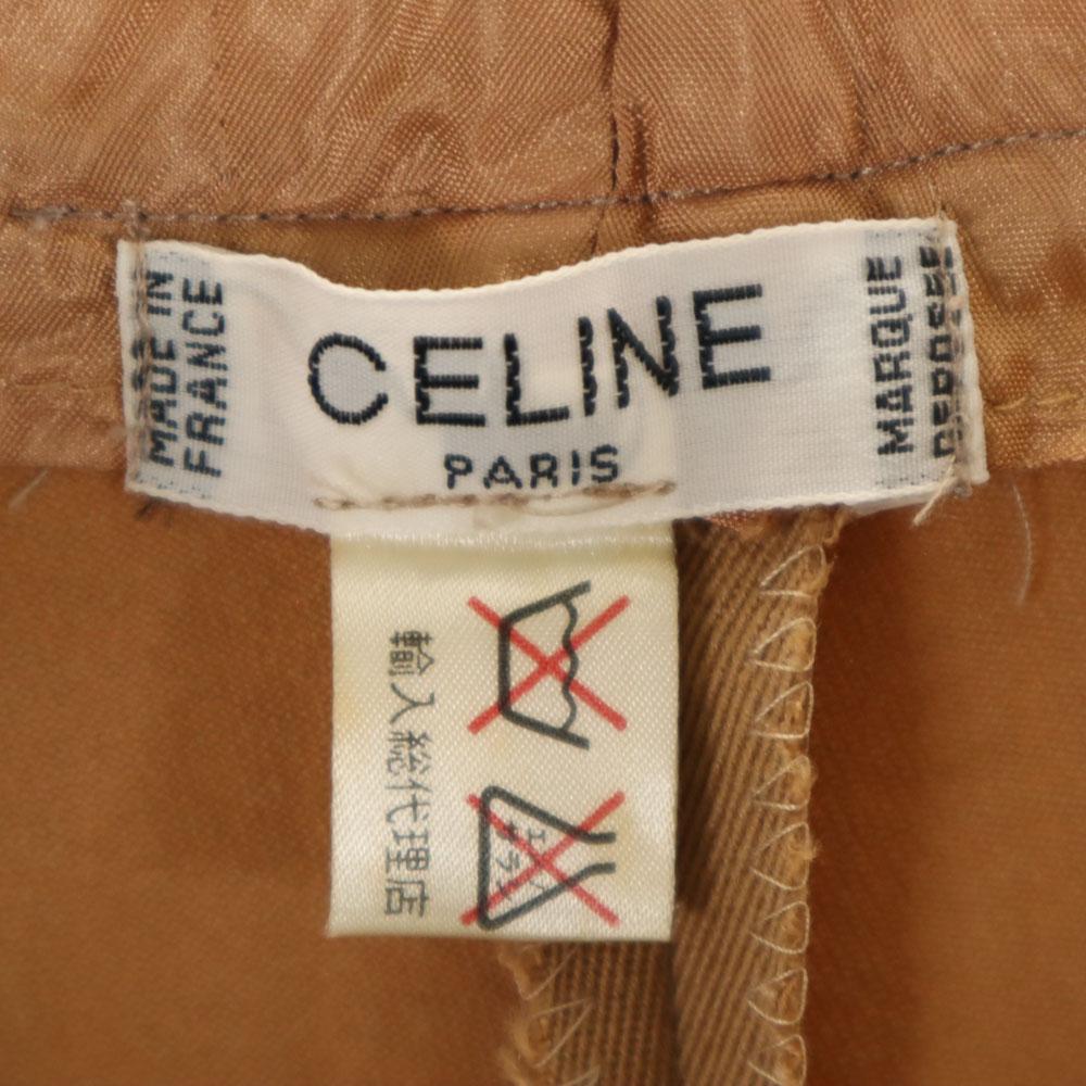 Celine Штаны JCC 90-х Старые Французские Коричневые Женские Б/У