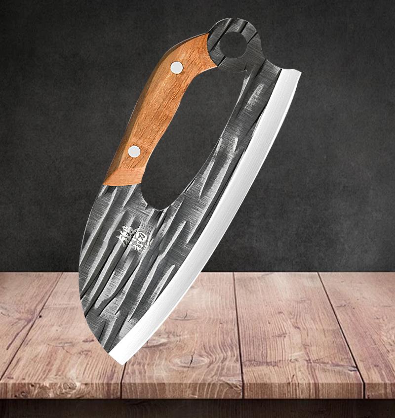 WXCOO Kitchen Chef Knife Ultra-sharp Slicing Handmade Forged Butcher Cleaver Knife Effort Saving Chopping Knife Boning Knife