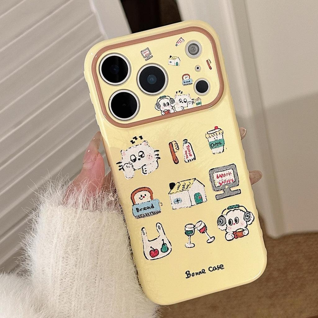 Милый чехол для телефона с котенком для iPhone 16, iPhone 17, iPhone 17 Pro Max