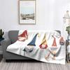 Домашнее украшение плюшевые пледы Диван одеяло Покрывало кровать пушистые мягкие одеяла декор Плед Современный Хэллоуин Счастливого Рождества зима