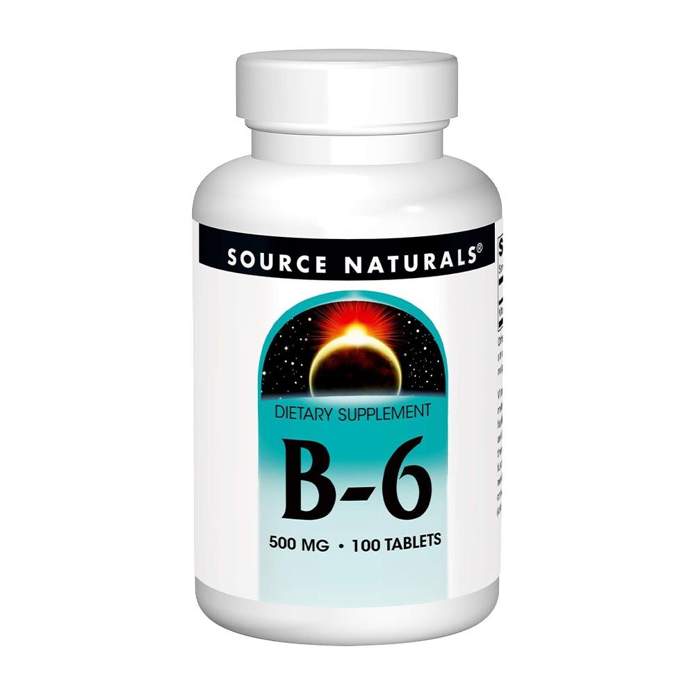B-6 500 Mg, 100 Tablets