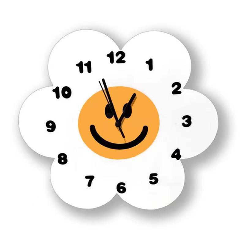Sunflower Silent Wall Clock - Decorative Living Room Clock