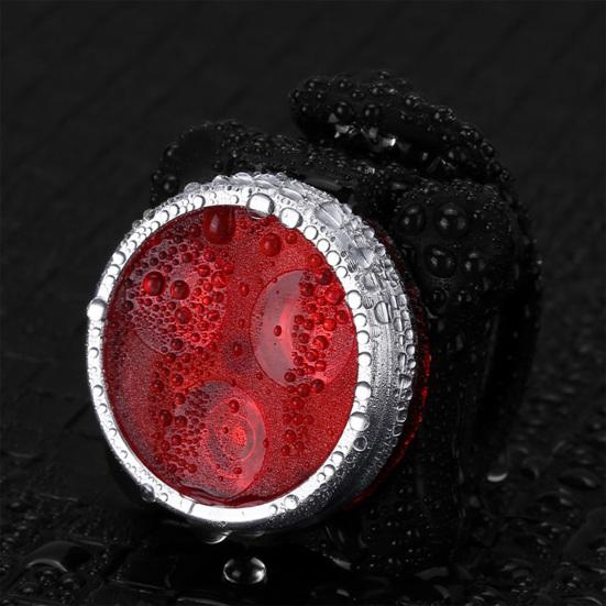 1 комплект, красный задний фонарь для велосипеда, 4 режима, перезаряжаемый через USB, водонепроницаемый, супер яркий, фара для горного велосипеда, ночная езда, теплая светодиодная лампа для велосипеда