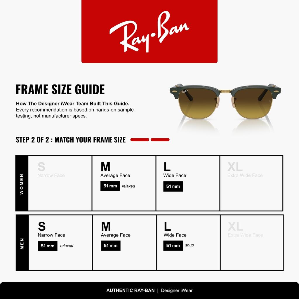 Ray-Ban Sunglasses RB2176 Clubmaster Folding