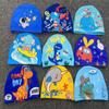 Ears Protective Long Hair Trainning Swim Cap Children Swimming Cap Astronaut Swim Hat Kids Swim Hat