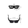 LED Glasses Customizable BT LED Glasses Colorful Light Glow Glasses DIY Messages 31 Animations 11