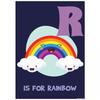 R Is For Rainbow Mini Poster