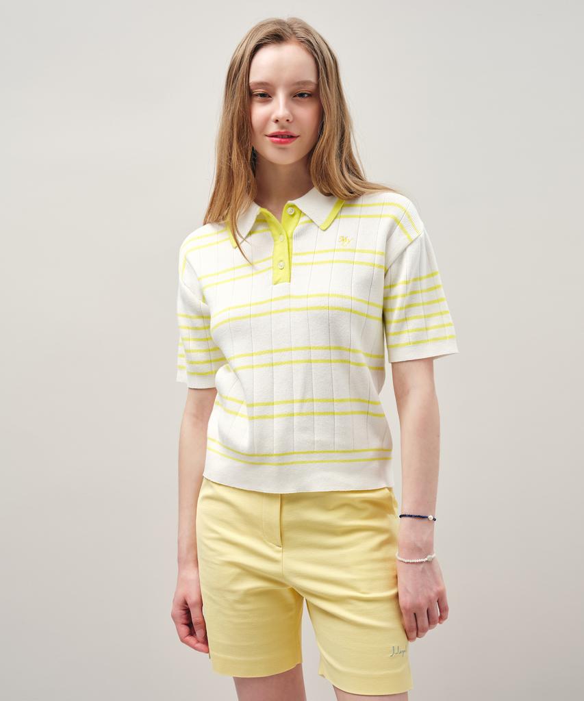 MAYOL Side Slit Pants_Butter Yellow