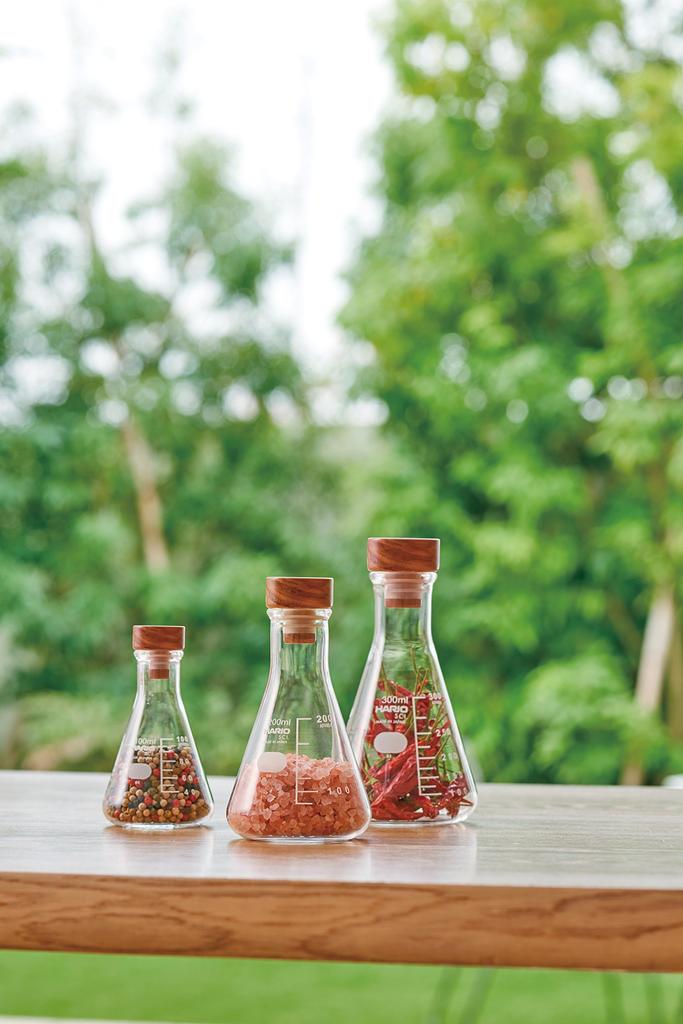 Hario Triangle Flask Stocker M Clear SFS-M