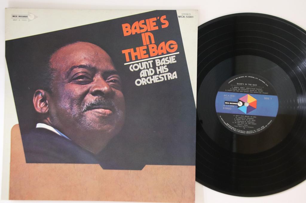 LP Record COUNT BASIE & HIS ORCHESTRA - Basie's In The Bag MCA5081 MCA Japan Jazz Used