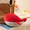 Porpoise & Whale Plush Keychain: Dolphin Doll Bag Charm Stuffed Animal