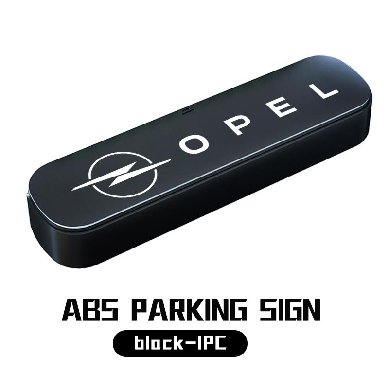 Car Temporary Parking Phone Number Digital Moving Number Plate For Opel Meriva Mokka Grandland Vectra Zafira Vivaro Antara