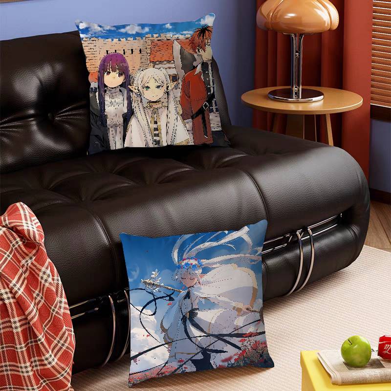 Милая наволочка F-Frierens, съемная, моющаяся, чехол для подушки – Мягкий лен для любого сезона