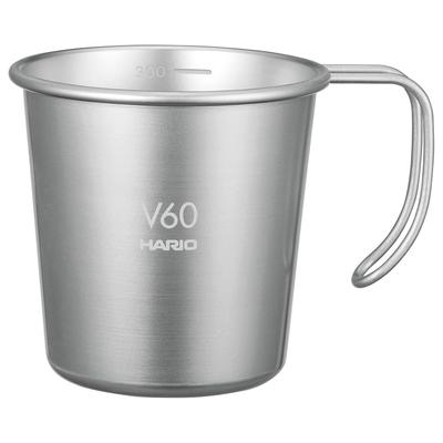 V60 Metal Stacking Mug 300ml Silver