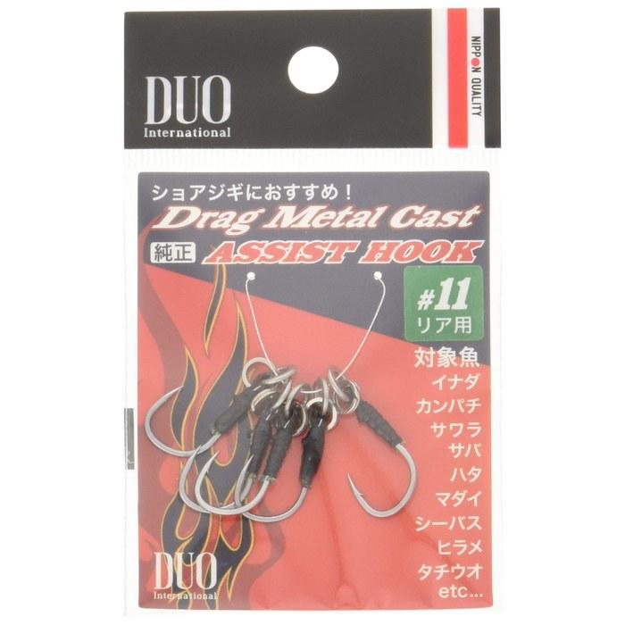 DUO DC-RS #11 Assist Hook Single Rear Hook #11 DC-RS #11 Clear