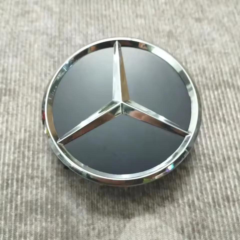 4PCS 75mm Metal Emblem Car Wheel Center Hub Cap Cover Badge For Mercedes Benz AMG GLK GLE GLC W203 W206 W220 W205 W211 W212 201 AW1 F552