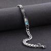 Kpop Couples For Women Matching Charm Wrist Bracelet Y2K Present Gifts Boyfriend Cuban Link Chain Zircon Stone Stainless Steel Jewelry NctTrendy Charm