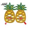 Summer Party Sunglasses Hawaiian Tropical Glasses, Glitter Felt Beach Pool Eyeglasses, Accessories Ocean Luau Style Eyewear for Photo Booth