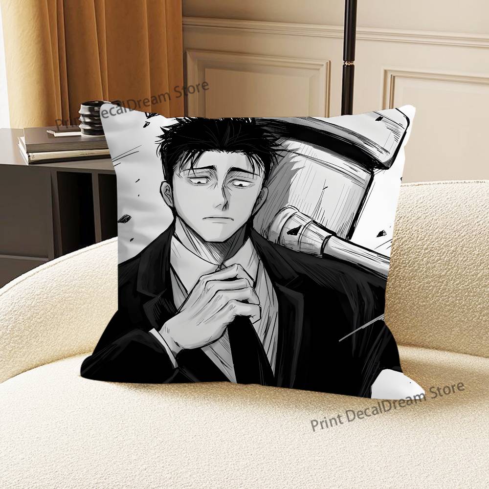 Cool H-Hiromi Higuruma Pillow Case For Sofa Decor Car Office Room Printing Cushion Cover Decorations and Protector