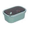 1.2L Stainless Steel Bento Box Doublelayer LeakProof Sealed Food Container Storage Box for School Picnic