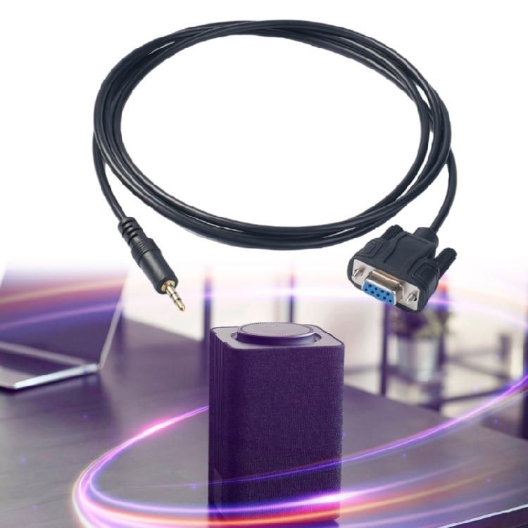 RS232 to 3.5mm Male Plug Serial Cable DB9 9Pin Female Plugs Cable for Music Connection and Device Integration Wire