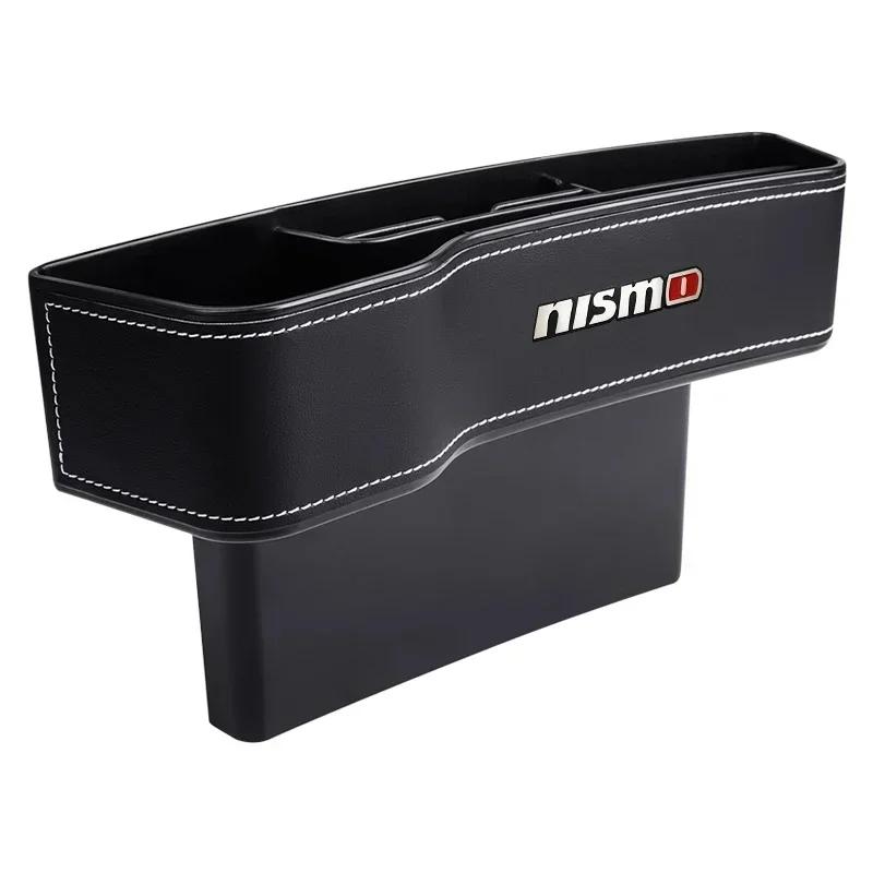 Car Seat Crevice Storage Filler Munti-functional Pocket Stowing Tidy For Nissan Nismo Tiida Teana GTR Juke Note Versa Almera