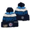 Stall European and American style Hockey hat for men and women, adult size, fleece-lined, thickened, warm, knitted wool hat