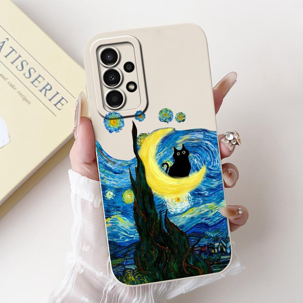 Чехол для Samsung Galaxy A72 4G 5G, модный чехол с мультяшным принтом, мягкий силиконовый чехол для Samsung A72 SM-A725F 6,7", чехол для телефона с астронавтом