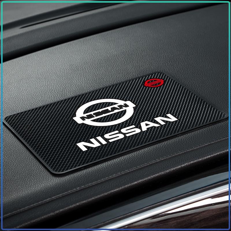 Автомобильный Органайзер ПВХ Противоскользящий Коврик Липкая Подушка Аксессуары на Панель Для Nismo Nissan Almera Tiida X Trail Note Juke Teana Qashqai 350Z 370Z GTR