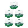 6/12 Hole Flower Plant Seed Grows Box Seed Propagation Container Garden Grow Germination Box with Biodegradable Seed Nursery Bag