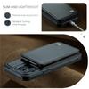 Магнитный откидной кожаный кошелек-чехол для карт и телефона для iPhone 17 Pro Max Air 16 15 Plus 14 13 12 11 Samsung S25 FE S24 Ultra S23 Plus S22 S21 A56 Задняя крышка