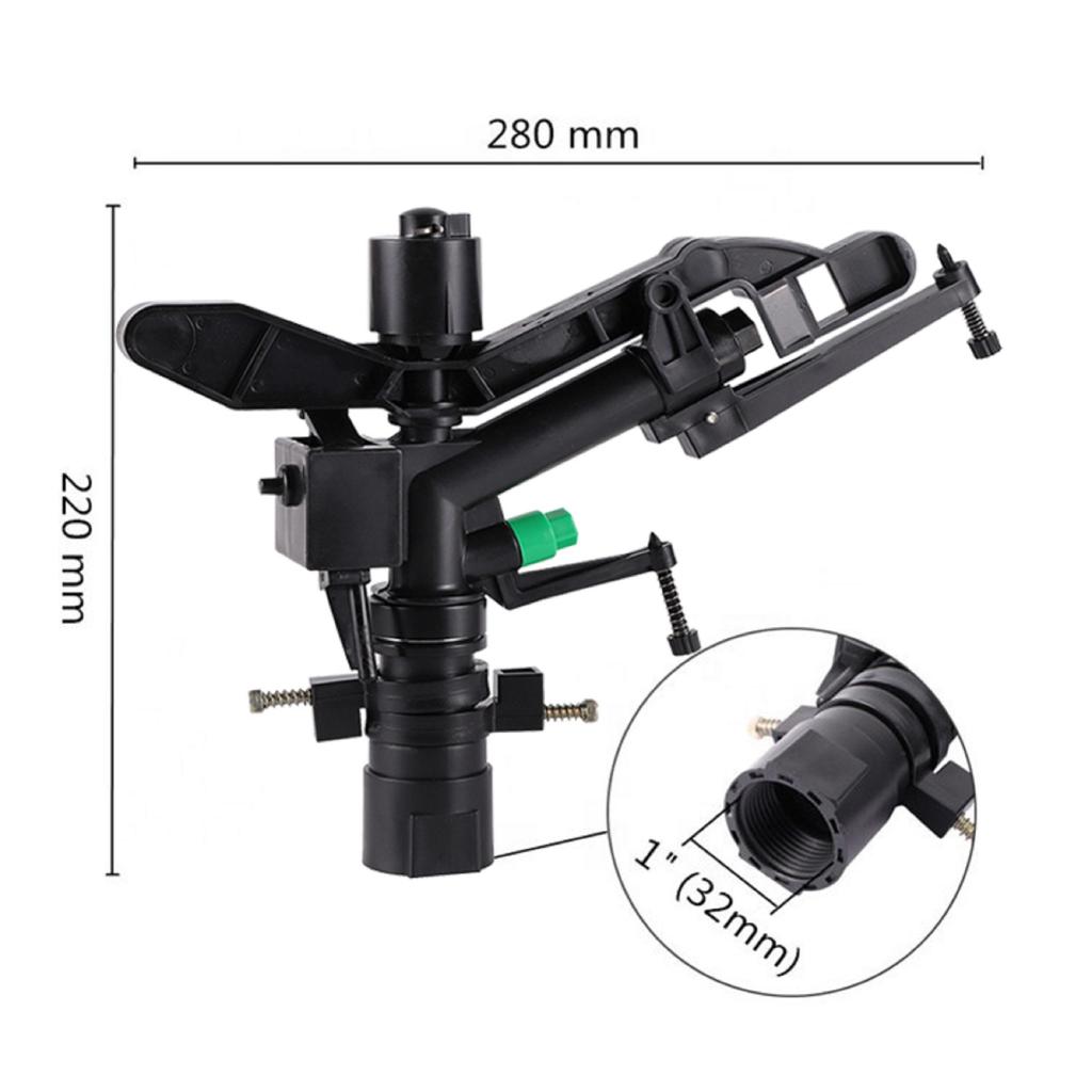 1 "Внутренняя резьба, пластиковый длинный рокер, спринклер для сада, фермы, сада, теплицы, ирригационные насадки, инструмент для распыления пестицидов