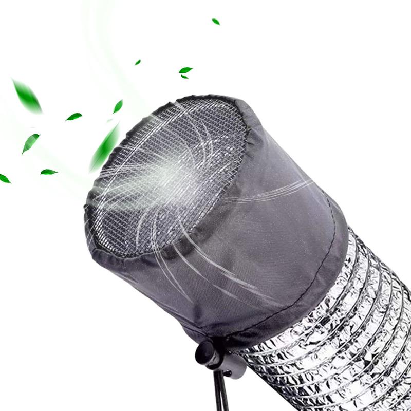 Пылезащитный чехол для выхлопной трубы, внутренняя мобильная труба для кондиционирования воздуха, мешок для утечки, вытяжная вентиляционная труба, защита от пыли, трос