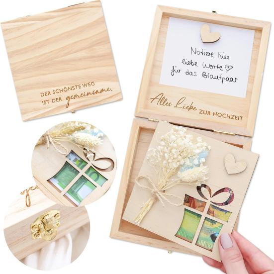 Деревянная свадебная коробка для хранения денежных подарков, держатель для денег для свадебной церемонии, настольное украшение, подарок для жениха и невесты, молодоженов