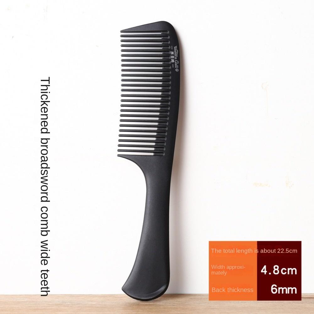 Антистатическая шпилька с мелкими зубцами для укладки волос, женская расческа для волос, расческа с ручкой для стрижки волос