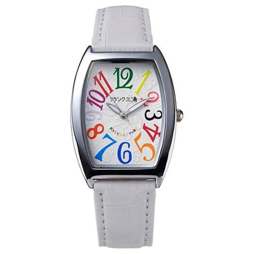 Frank Miura Model 00 (Reissue Revised) Rainbow White FM00DC-CRWH Wrist Watch