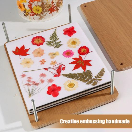 Набор для прессования цветов Embosser, простой в использовании набор для сбора цветов, поделки своими руками для мгновенного сохранения цветов