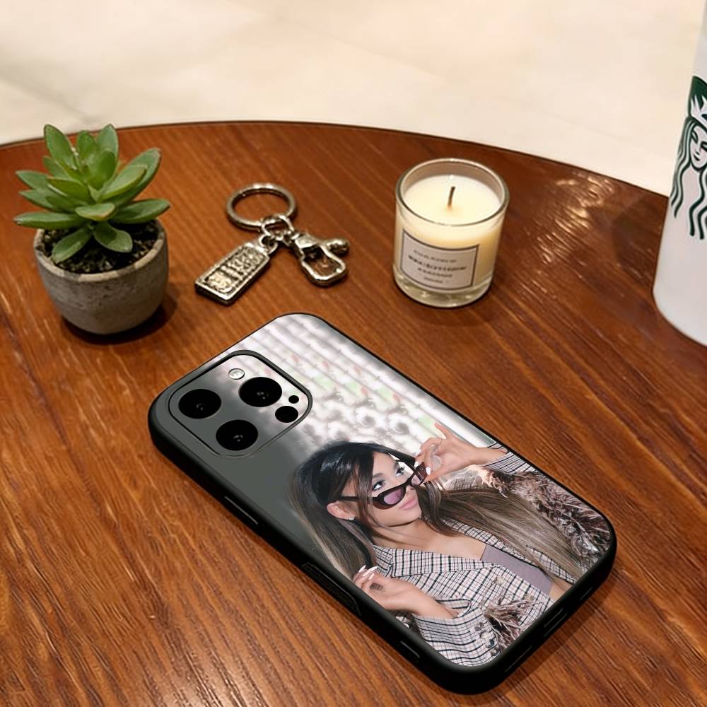 Singer Ayliva Phone Case For iPhone 17, 16,15,14,13,12,11 Plus,Pro Max, Others Soft Silicone Black Cover