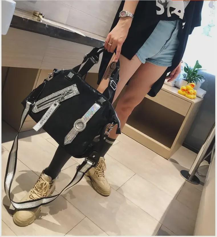 Модная женская сумка Diamond в западном стиле 2023 года — универсальная сумка-тоут, сумка через плечо и сумка-мессенджер