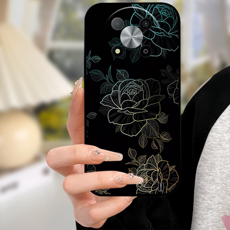 For ZTE Blade A73 5G Case Shockproof Flower Back Cover For ZTE Blade A73 5G astronaut Soft Silicone Phone Fundas A 73 5G Bumper