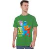 Sesame Street 70Th Birthday T-Shirt S-4XL Kelly Green