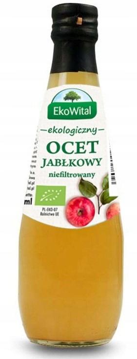 Apple Cider Vinegar 6% Unfiltered Organic 300ml Ekowital