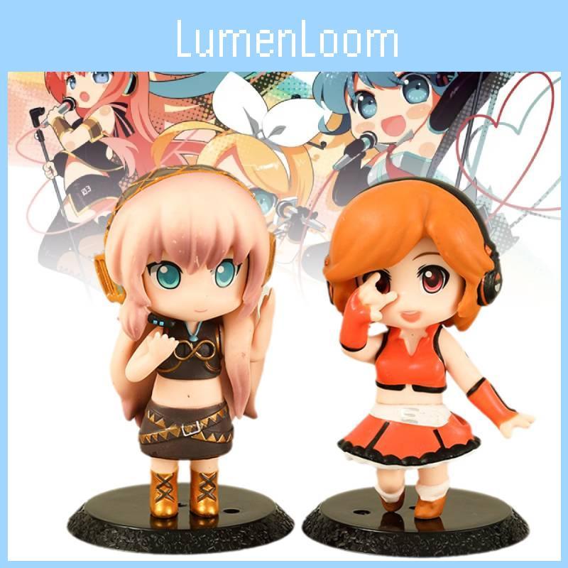 Adorable Pvc Anime Singer Figurines Set Perfect For Collectors Cute Cartoon Toys