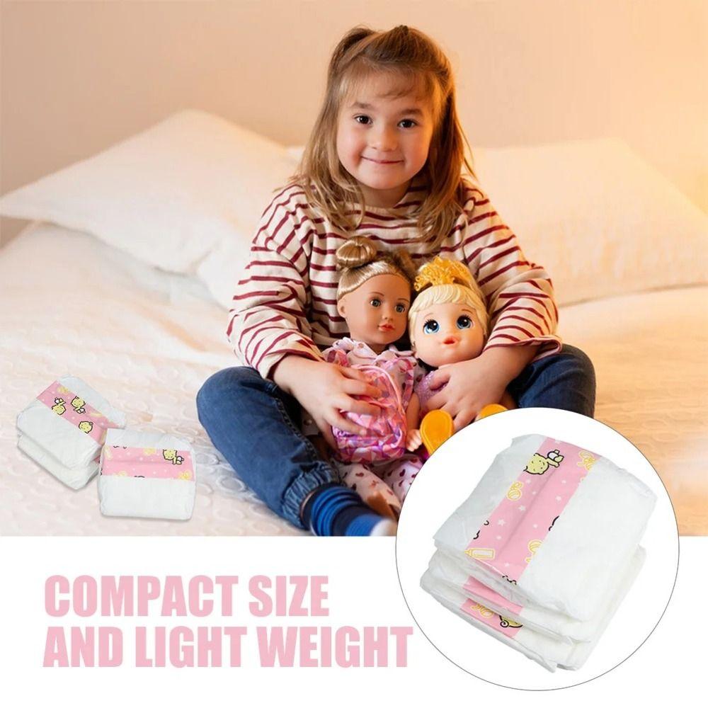 10 шт. Куклы Реборн Игра Дом Подгузники Украсить Притворный Имитация Одежды Игрушка Детские Аксессуары Дети