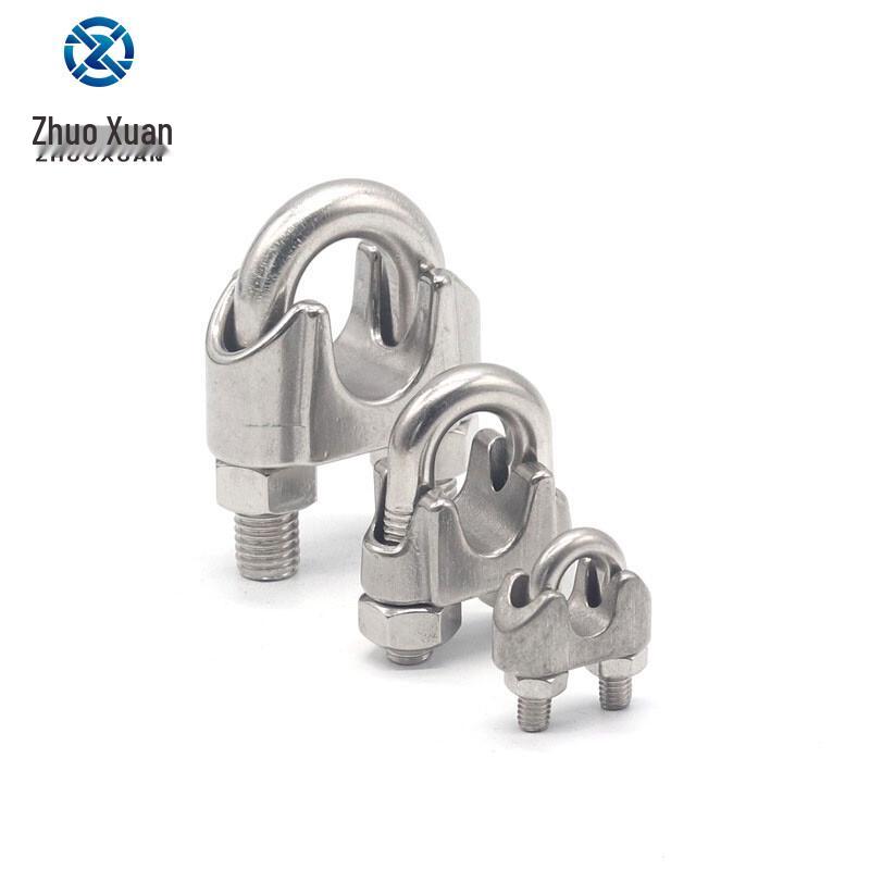 Zhuoxuan 304 Stainless Steel Wire Rope Clip Tensioner