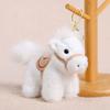 Mascot Vintage Pony Plush Keychain PP Cotton Chinese Horse Plush Keyring  Year of Horse