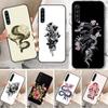 Чехол для телефона Snake And Flower для Xiaomi Mi 12 11T 10T 9T Lite Pro Ultra Note 10 Poco F3 F4 X4 GT, мягкий черный чехол для телефона