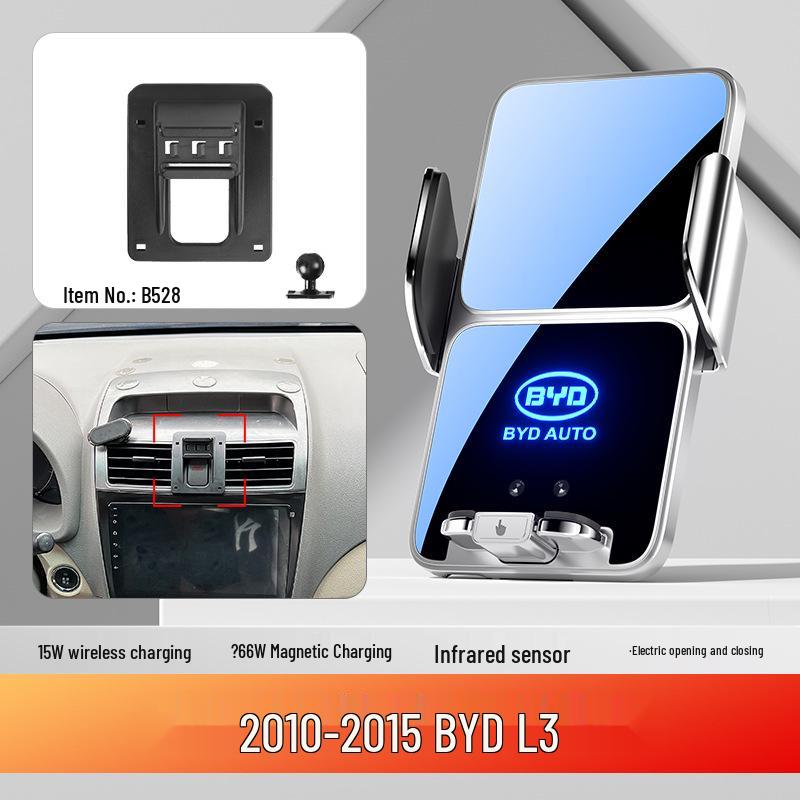 Автомобильный держатель для мобильного телефона BYD для Dolphin, Qin PLUS, Han EV, Tang DMI, Song MAX, Yuan PRO и E5