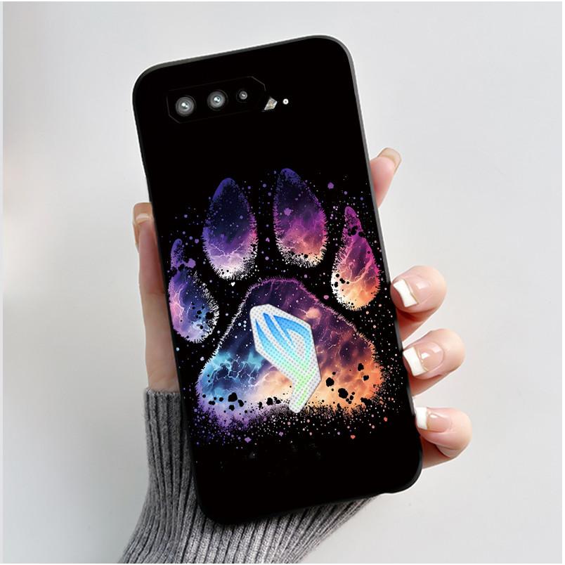Чехол для Asus Rog Phone 5 Rog 5s ZS673KS ZS676KS Чехол Роскошный Дракон Милый Крутой Для Мальчиков Девочек Мягкий Черный Матовый Силиконовый Задний Чехол